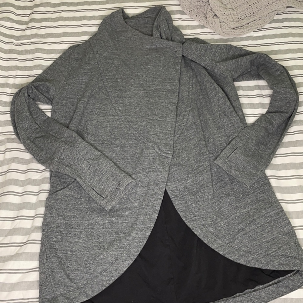 Button sweater/wrap